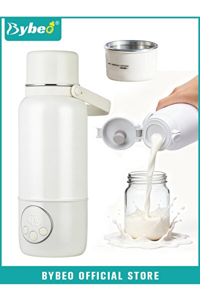 BYBEO Portable Milk Warmer for Travel, Multifunctional Baby Bottle Warmer, 50...