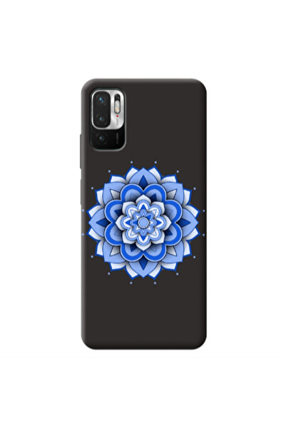 Other Xiaomi Redmi Note 10 Pro 5G Manadala D9 Black Colored Silicone TPU Θήκη