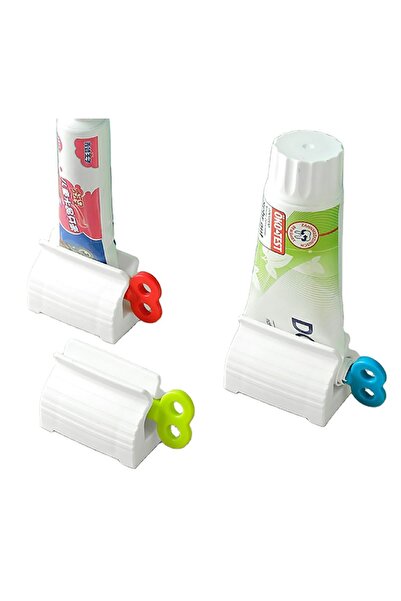 Aptel Storcator tub pasta de dinti, plastic, alb, 5.5×4 cm