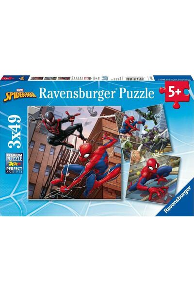 RAVENSBURGER Παζλ 3x49 Σπάιντερμαν (08025)