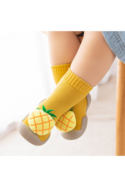 HANNA Pentru copii Mocasini cu talpa antiderapanta - Ananas