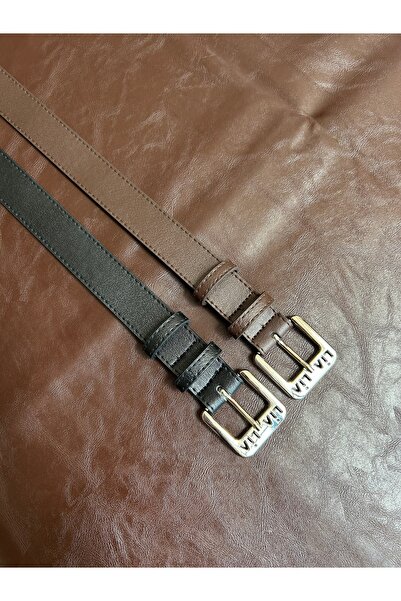 LİA KEMER 2-Pack Lend Lia Silver Model Buckle Jacket Belt Dress Belt Trouser ...