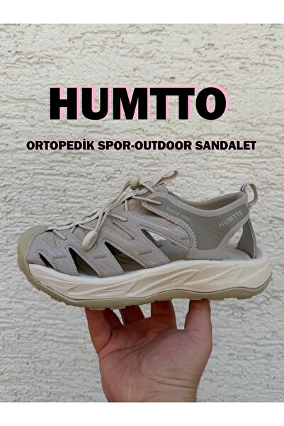 HUMTTO ÖNÜ KAPALI, ÇOK RAHAT KADIN SPOR-OUTDOOR SANDALET, ORTOPEDİK TABAN, KA...