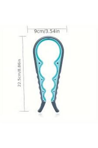 OEM Desfacator de borcane profesional din silicon , de culoare albastra pentru 4 tipuri de borcane