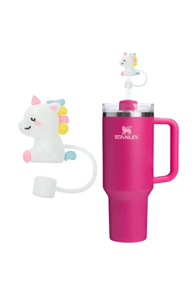 Yenigeldi 1 Adet 10 mm Stenley Quencher İçin Unicorn Pipet Ucu, Silikon Pipet...