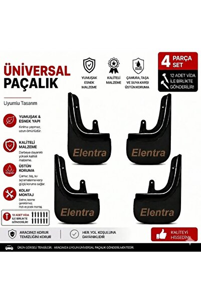 CarEste ELANTRA UYUMLU 4 PARÇA PAÇALIK SETİ