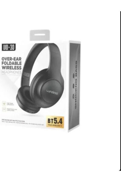 OEM UID-30 Ασύρματα Bluetooth Ακουστικά Περιφερικά Αυτιού Μαύρα