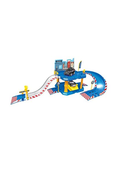 OEM Garaj Poliție 1:64 - 40 piese