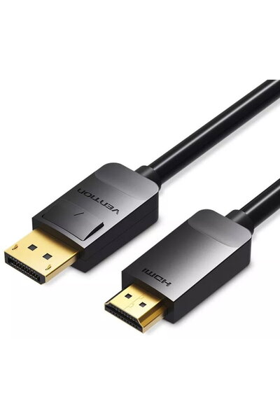 Vention Cablu video Vention, DisplayPort(T) la HDMI(T), 2m, rezolutie maxima ...