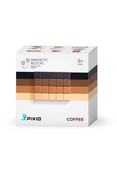 PIXIO Blocuri de construcție cu tematică de cafea |   Serie Abstractă