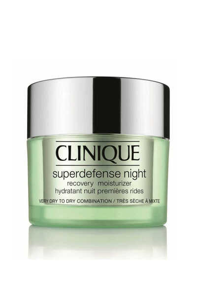 Clinique Superdefense Night Recovery Skin Renewing and Intensive Moisturizing...
