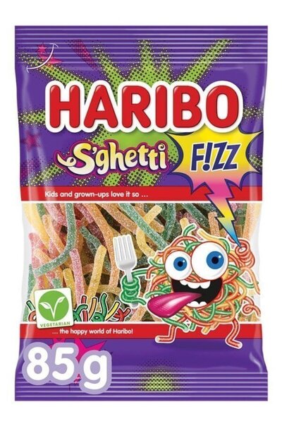Haribo Σπαγγέτι Φιζ 85γρ (HA.ZE.SF.085)