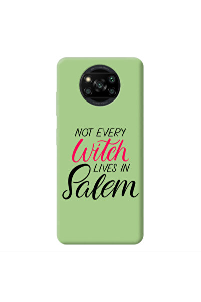 Other Xiaomi Poco X3 /X3 Pro Not every witch lives in salem Light Green Color...