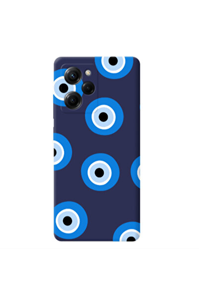 Other Xiaomi Poco X5 Pro Evil eyes beads Dark blue Colored Silicone TPU Θήκη