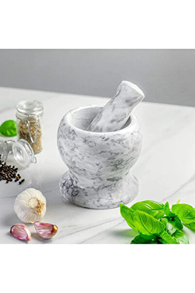 Home Lüks Desenli Mermer Sarımsak Döveci, şık ve kullanışlı tasarım