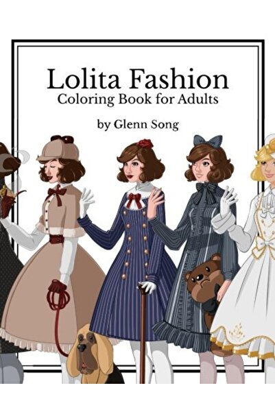 Ingram Lolita Fashion Coloring Book For Adults