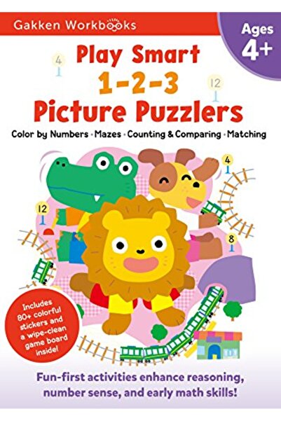 Gakken Play Smart 123 Picture Puzzlers 4 Funfirst Activities For Building Ear...