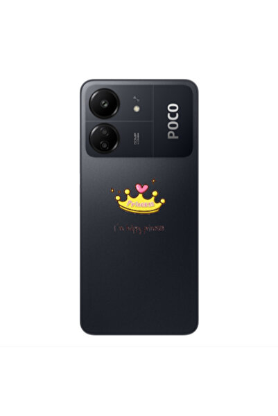 Other Xiaomi Poco C65 Happy princess Transparent Silicone TPU Θήκη