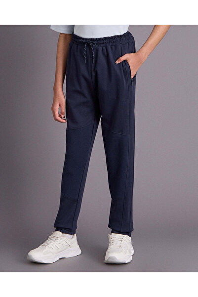 REDTAG Senior Boys Navy Active Pants
