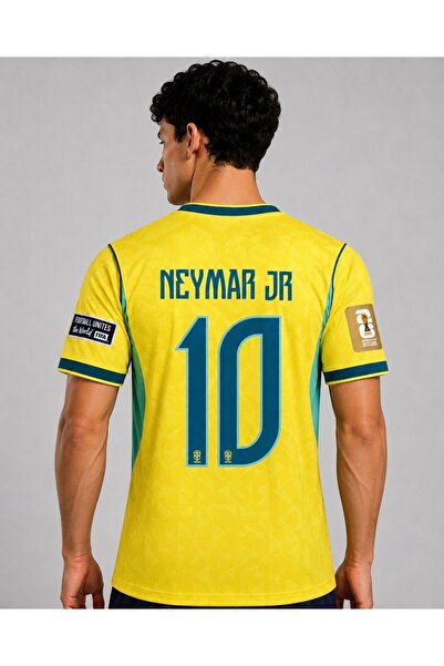 DDSTORE Tricou de fotbal BRA WC26 NeyJr10