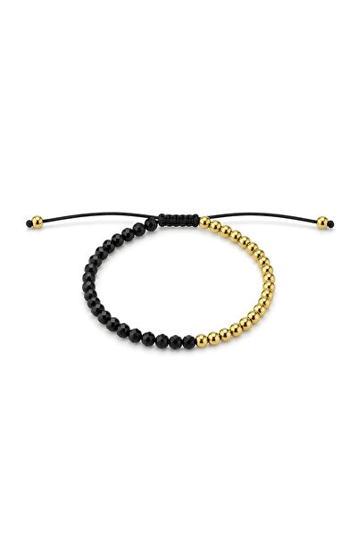 Aurex Brățară Reglabilă Dual Gold & Black pentru Bărbați