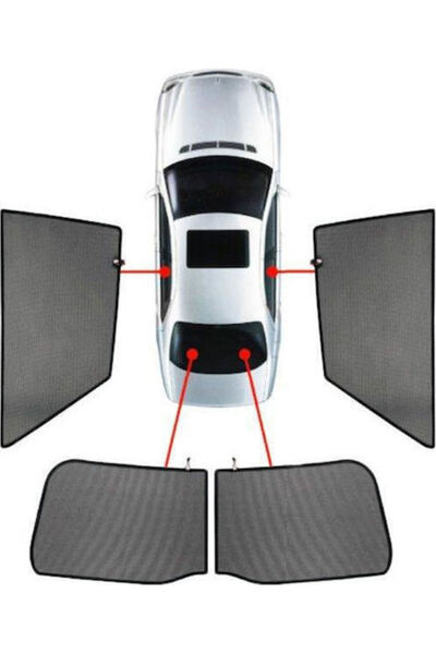 Other CarShades Πλευρικά Σκιάδια Αυτοκινήτου Evo /Grande Punto 05-14 για Fiat...