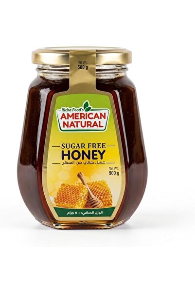 American Natural Honey sugar free glass 500 g x 12