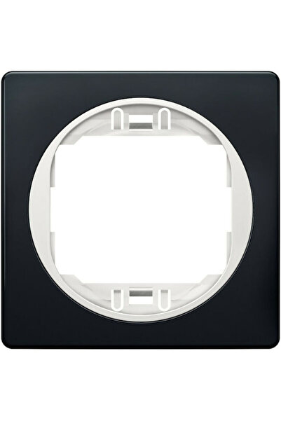 Other Aling Conel ERW-EON-E6801.E10 Πλαίσιο Διακόπτη 1 Θέσης σε Μαύρο Χρώμα E...