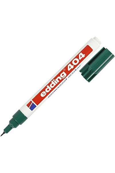 Edding 404 Τύπου Πράσινος Μόνιμος Μαρκαδόρος 0.75mm Πράσινο