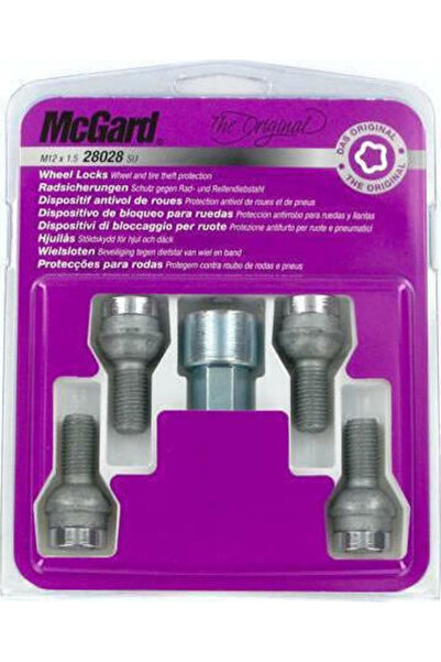 Lampa Βίδες Ασφαλείας Σφαιρικές M12x1.5mm για Κλειδί Αρ. 17 5 τεμάχια Κωδικός...