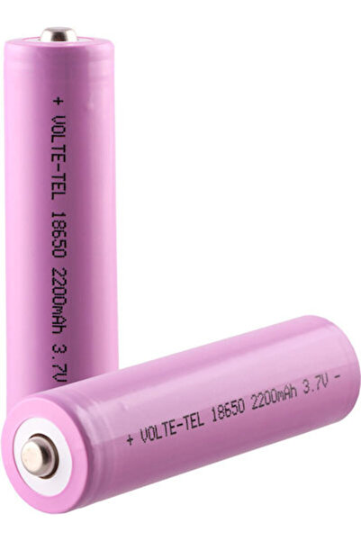 Other Volte-Tel Επαναφορτιζόμενη Μπαταρία 18650 Li-ion 2200mAh 3.7V 1 τεμάχιο