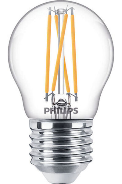 Philips Λάμπα LED 1.8W 78mm για ντουί E27 Θερμό Λευκό 250lm Κωδικός: 9290030121
