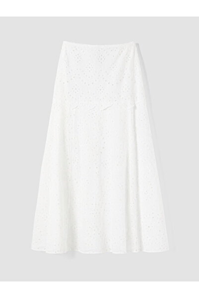LC Waikiki Esvab • Modern & Distinctive High Waist Brode Flared Skirt