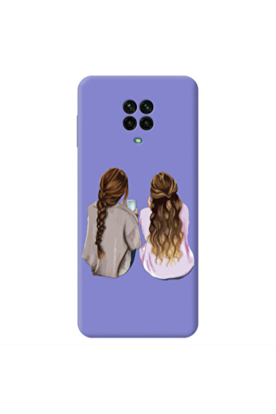 Other Xiaomi Redmi Note 9 Pro Friends Purple Colored Silicone TPU Θήκη