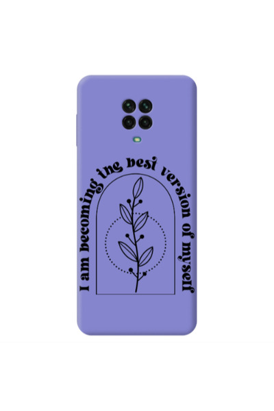 Other Xiaomi Redmi Note 9 Pro I am Becoming Purple Colored Silicone TPU Θήκη