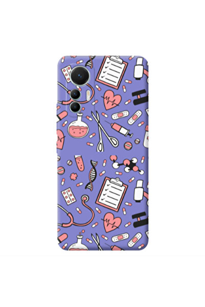Other Xiaomi Mi 12 Lite Laboratory Purple Colored Silicone TPU Θήκη