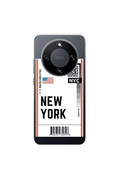 Other Honor Magic 8 Lite New York NYC Transparent Silicone TPU Θήκη