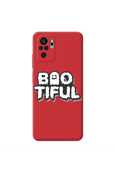 Other Xiaomi Redmi Note 10S Baotiful Red Colored Silicone TPU Θήκη