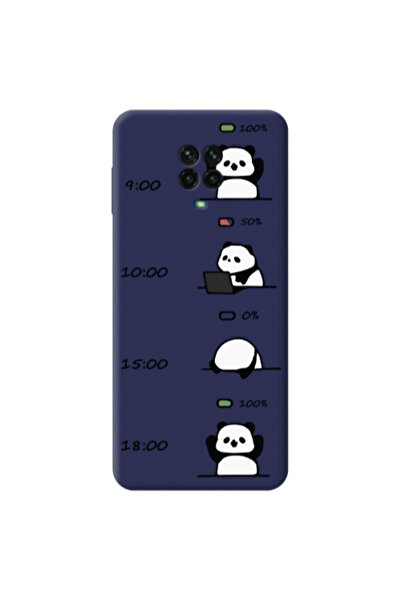 Other Xiaomi Redmi Note 9 Pro My situation at work Dark blue Colored Silicone...