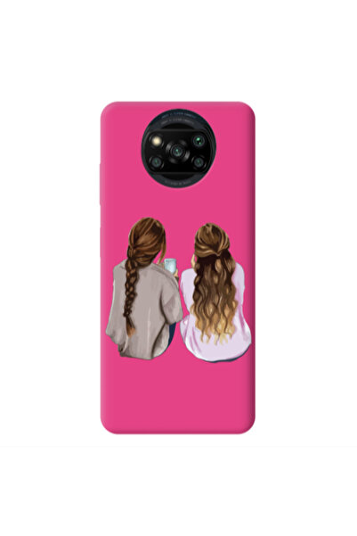 Other Xiaomi Poco X3 /X3 Pro Friends Fuchsia Colored Silicone TPU Θήκη