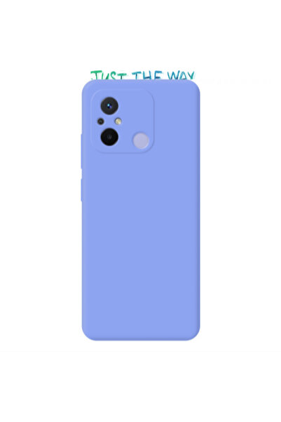 Other Xiaomi Redmi 12C I Love My self Light Purple Colored Silicone TPU Θήκη