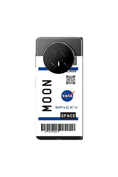 Other Honor Magic V5 Moon spacex Transparent Silicone TPU Θήκη