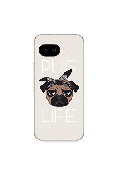 Other Google PIXEL 9A Pug Life Transparent Silicone TPU Θήκη