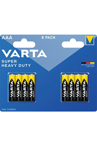 OEM Батерии Varta AAA 1.5V цинково-въглеродни, опаковка от 8 броя