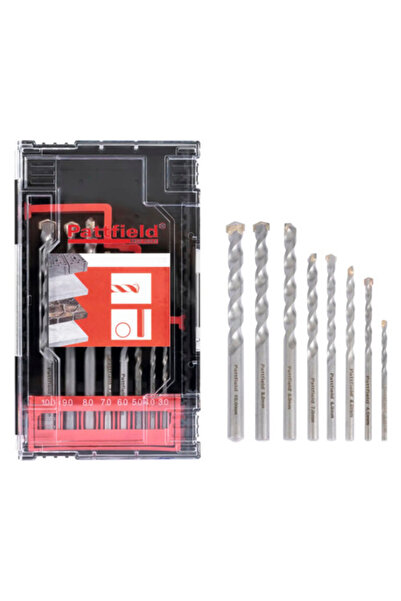 OEM Set de burghie pentru zidărie Pattfield, 8 piese
