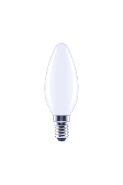 OEM Bec LED variabil Flair E14 2,2W 250 lumeni, glob mat lumânare, lumină rece