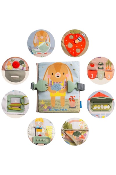 Taf Toys Πολύχρωμο Βιβλίο Δραστηριοτήτων: Το 1ο μου Βιβλίο Δραστηριοτήτων από...