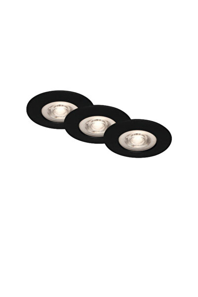 OEM Spot LED încastrat Briloner Kulana 5W 460 lumeni, 3000K, Ø90 mm, negru, p...