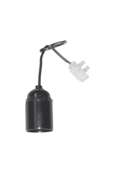 OEM Dulii plastic E27 cu cablu și regletă Electroplast, pentru utilizare temp...