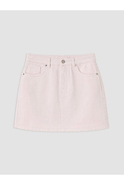 LC Waikiki Özmarka New Season Regular Fit Mini Jean Skirt